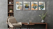 Types Of Leaf, Set Of 3