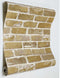 Brick Stone 3D Brown Wallpaper Roll