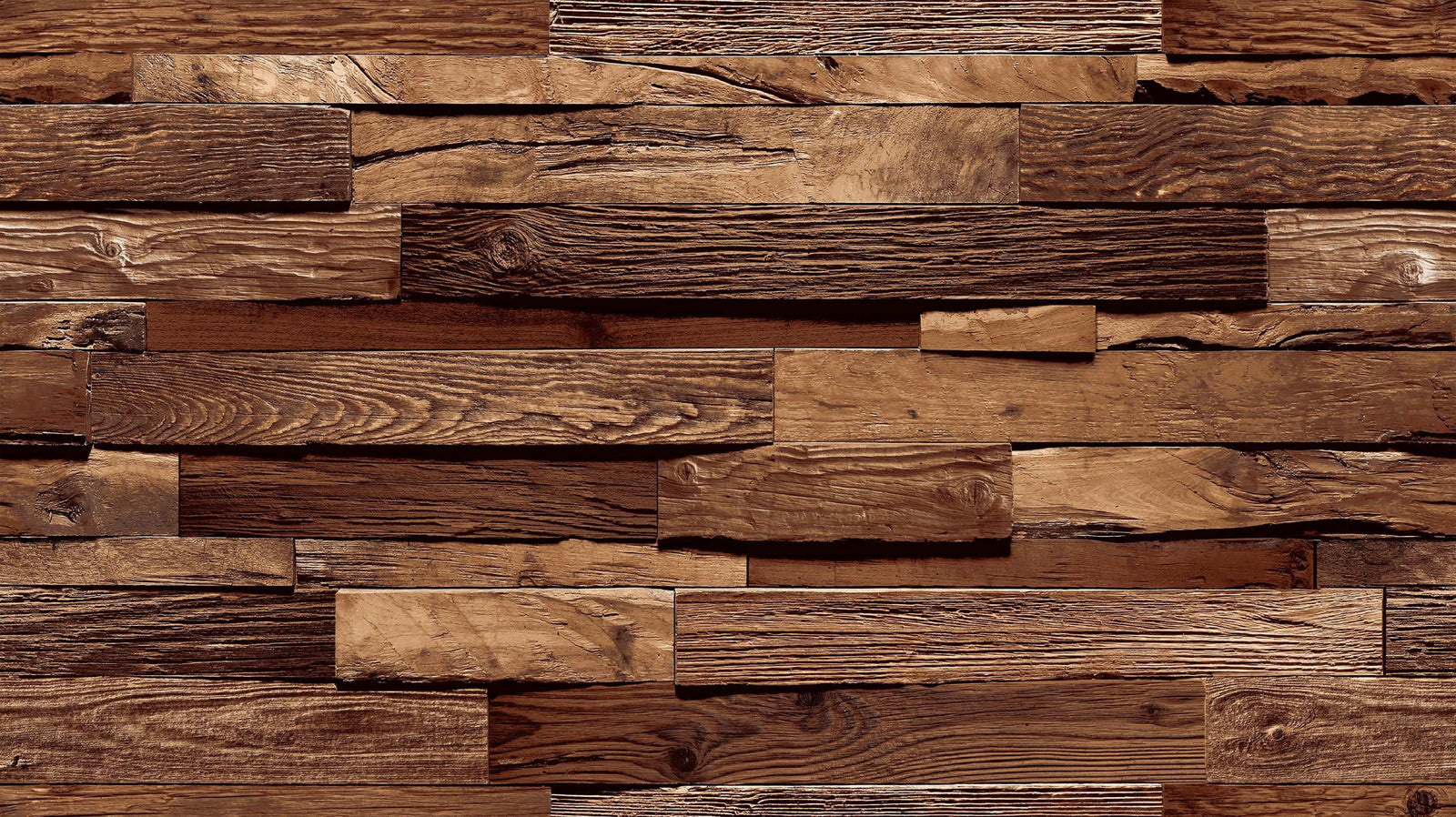 Visual Reference: Natural Wooden Plank Wallpaper