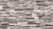 Natural _ Concrete Brick Wallpaper