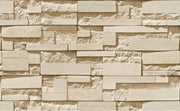 Natural _3D Brick Wallpaper