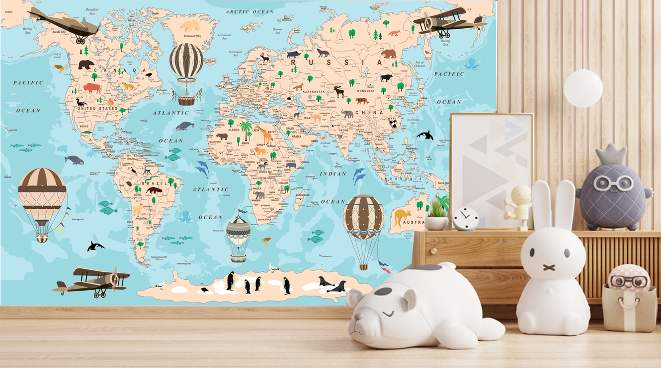 Biodiversity Bliss map wallpaper