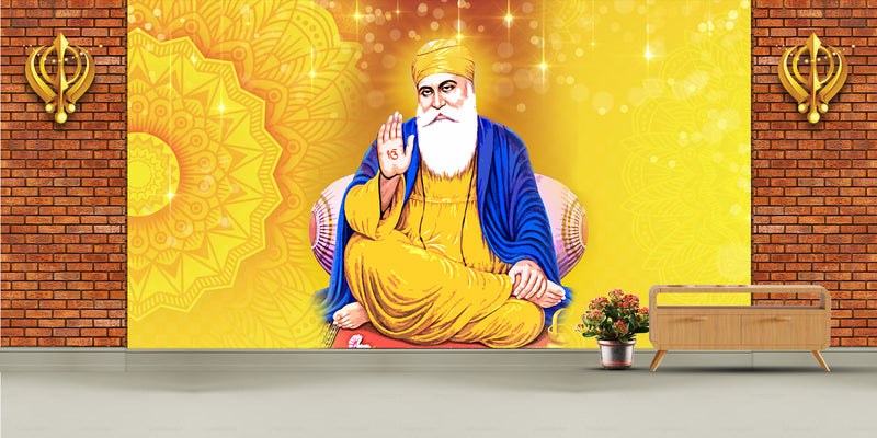 Blessings Presence Guru Nanak Wallpaper