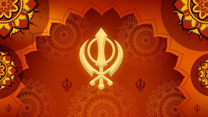 Blissful Journey Guru Nanak Wallpaper