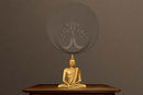 Buddha Pooja Room Wallpaper