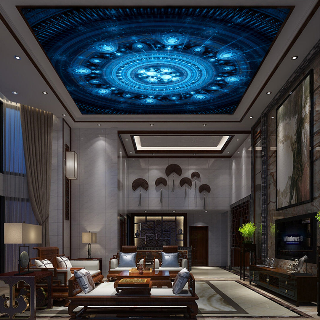 Endless Spiral Ceiling Design