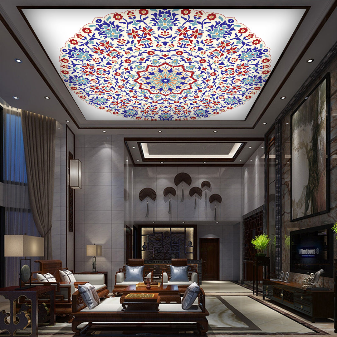 Doodle Hand Drawn Ceiling