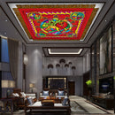 Hand Made Indian Miniature Painted Ceiling