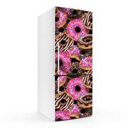 Donuts Art Self Adhesive Sticker For Refrigerator