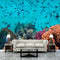 Tropical Fishes On Coral Reef Sea wallpaper