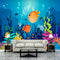 Cute fishes animated sea art wallpaper