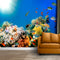 Under Water World Mural Fishes Anemones wallpaper