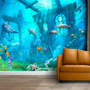 Underwater World Ocean Dolphin Wallpaper