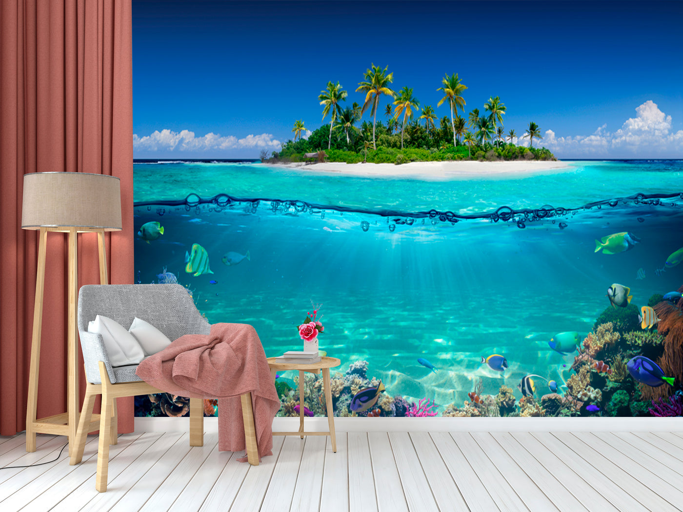 Coral Beach Wallpaper