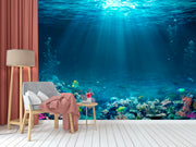 Coral Sunlight Wallpaper