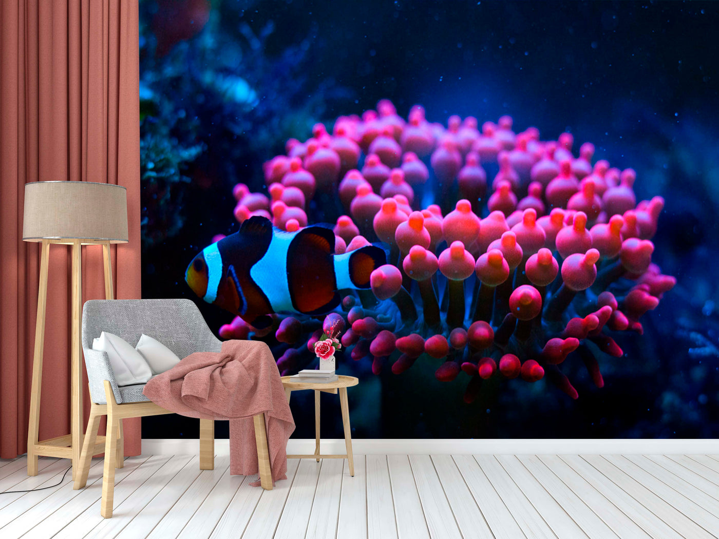 Coral Papel Wallpaper