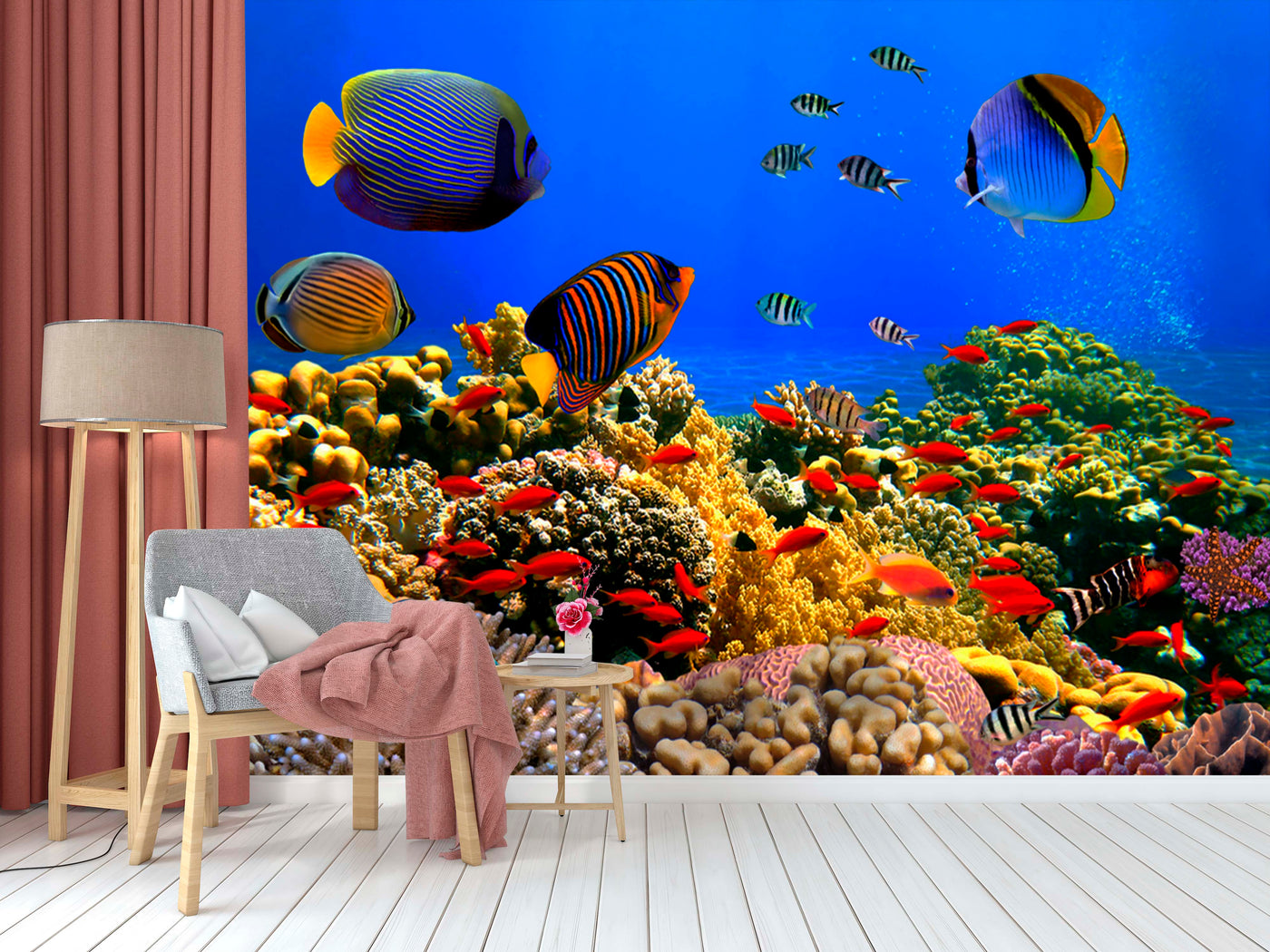Coral Scuba Wallpaper