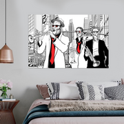 Music On Streets Wall Art