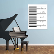 Piano Quotes Wall Art