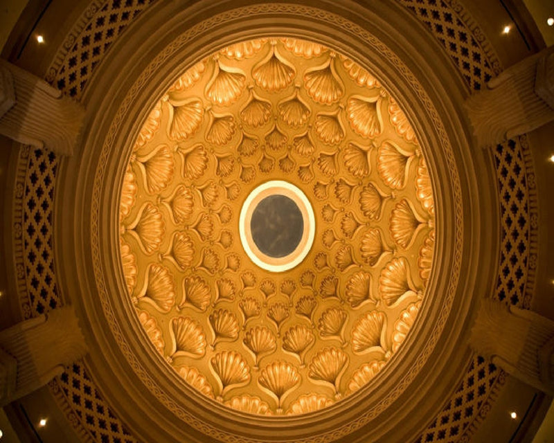 Ornate Dome Ceiling Wallpaper