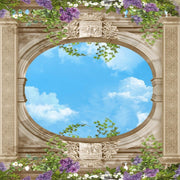 Window Look Ceiling Wallpaper