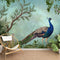 Celestial Peacock Wallpaper