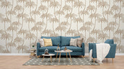 Coconut Tree Pattern Wallpaper