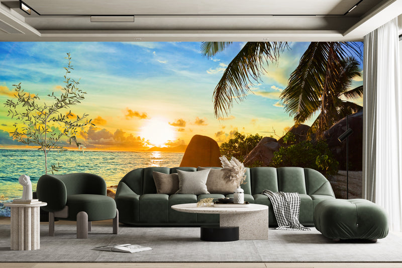 Exquisite Beach Customised Wallpaper