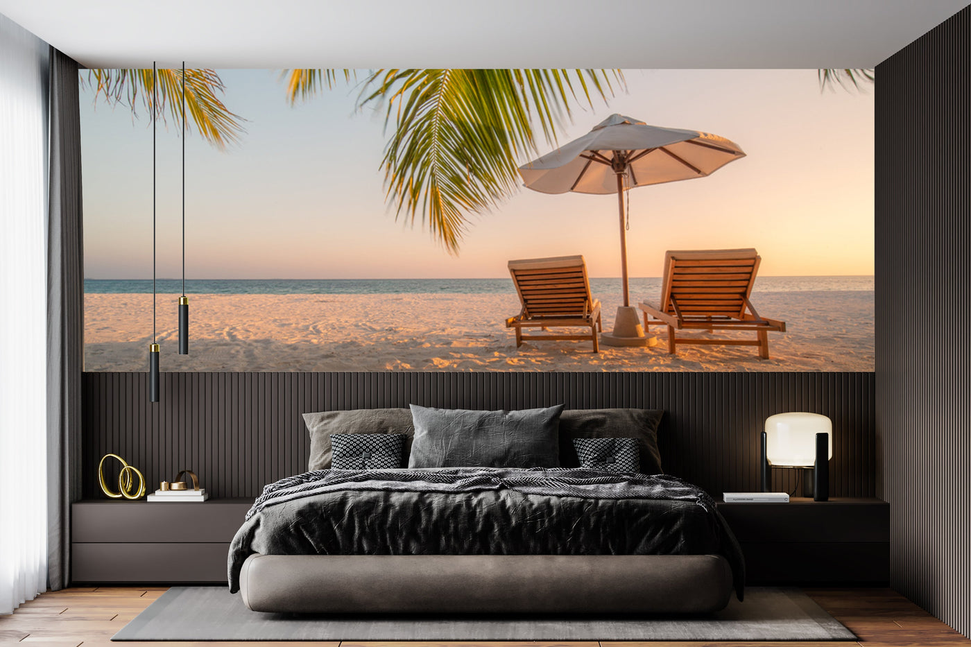 Sea Shore Beach Customised Wallpaper