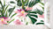 Beautiful Pastel Floral Tropical Wallpaper