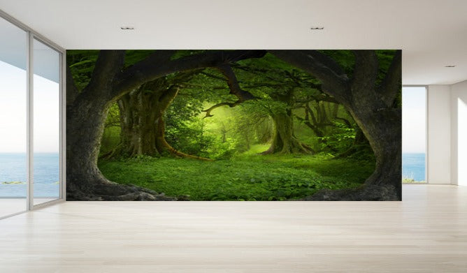 Green Forest Wallpaper