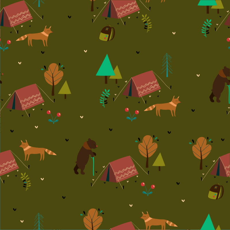Dog Camp Wallpaper