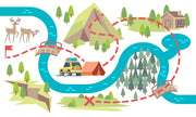 Camp Near River Wallpaper