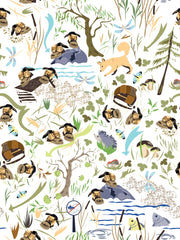 Shoes And-Forest Wallpaper