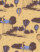 Parachute Brown Wallpaper