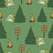 Green Camp Wallpaper