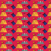 Camping Pink Wallpaper