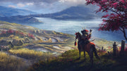 Horse Man Reached Village Wallpaper