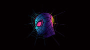 Blue Spiderman Sticker