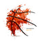 Painted Basketball Sticker