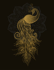 Elegant Peacock Sticker