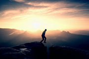 Sunset Skipping Wallpaper