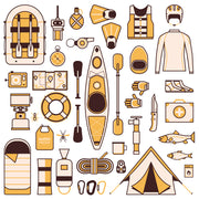 Kayaking Gear Clip Wallpaper