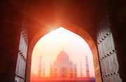 Taj Mahal Traditional Sticker