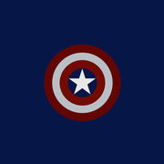 Captain America Red Shield Sticker