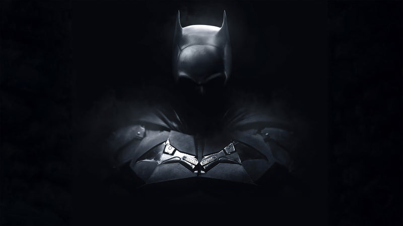 Batman Logo on Black on Sure Strip Wallpaper - All 4 Walls Wallpaper