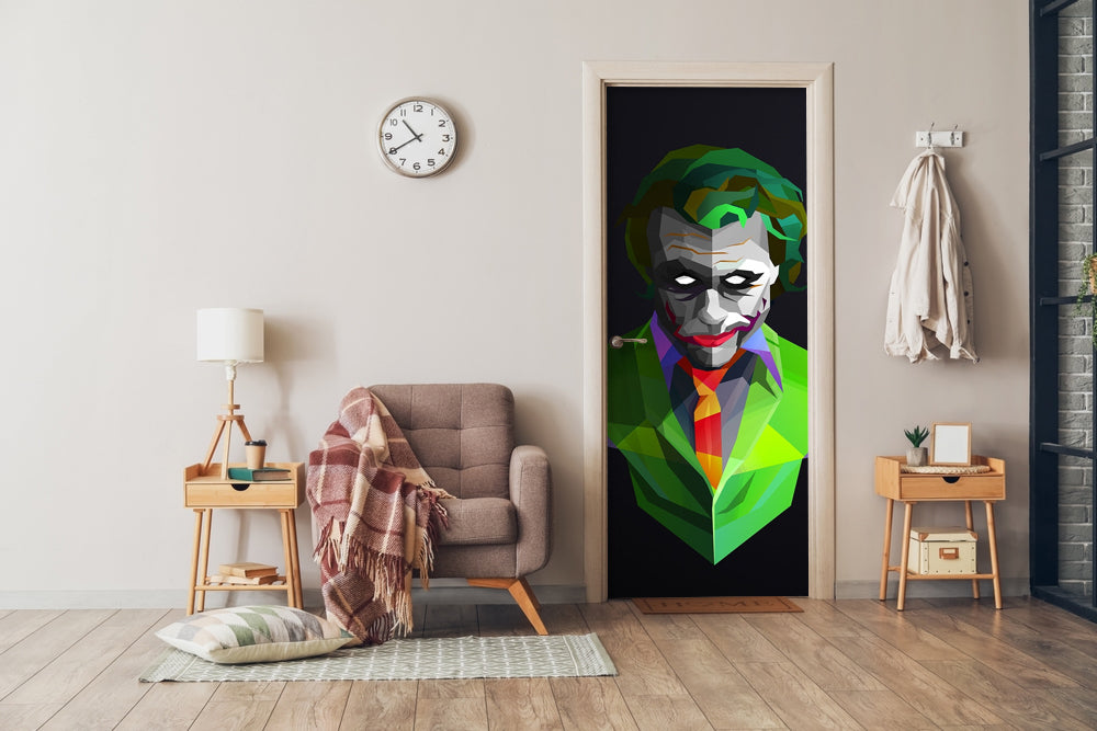 Abstract Joker Sticker