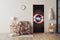 Captain America Shield Door Sticker