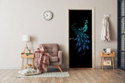 Small Peacock Sticker