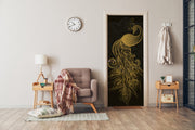 Elegant Peacock Sticker